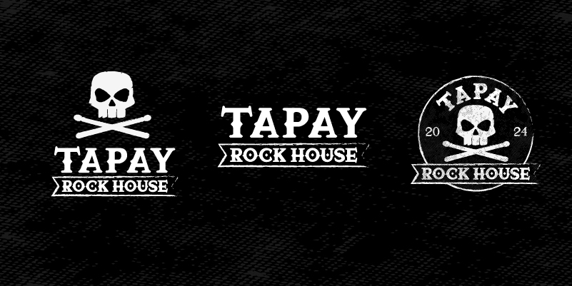 variaciones logo tapay rock house